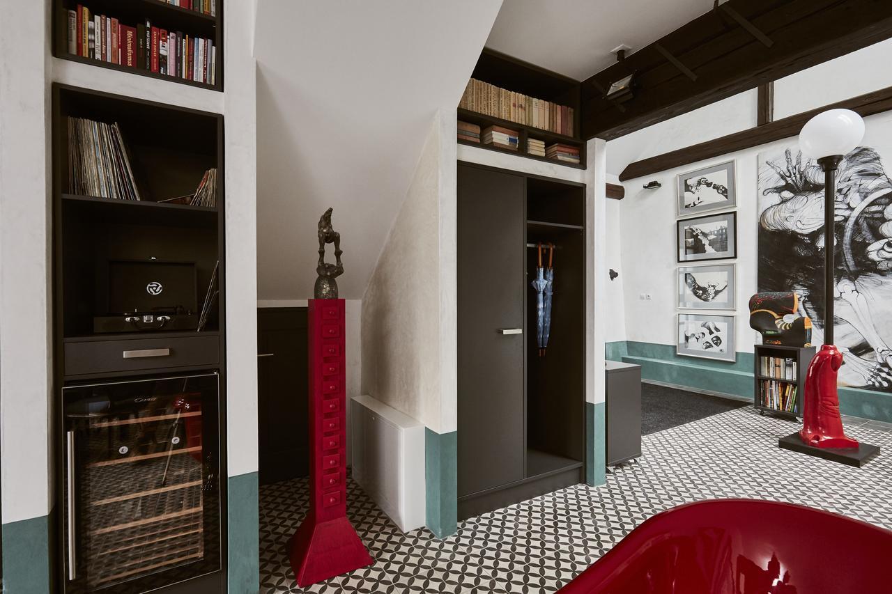Apartman Atelier Paral チェスキー クルムロフ エクステリア 写真