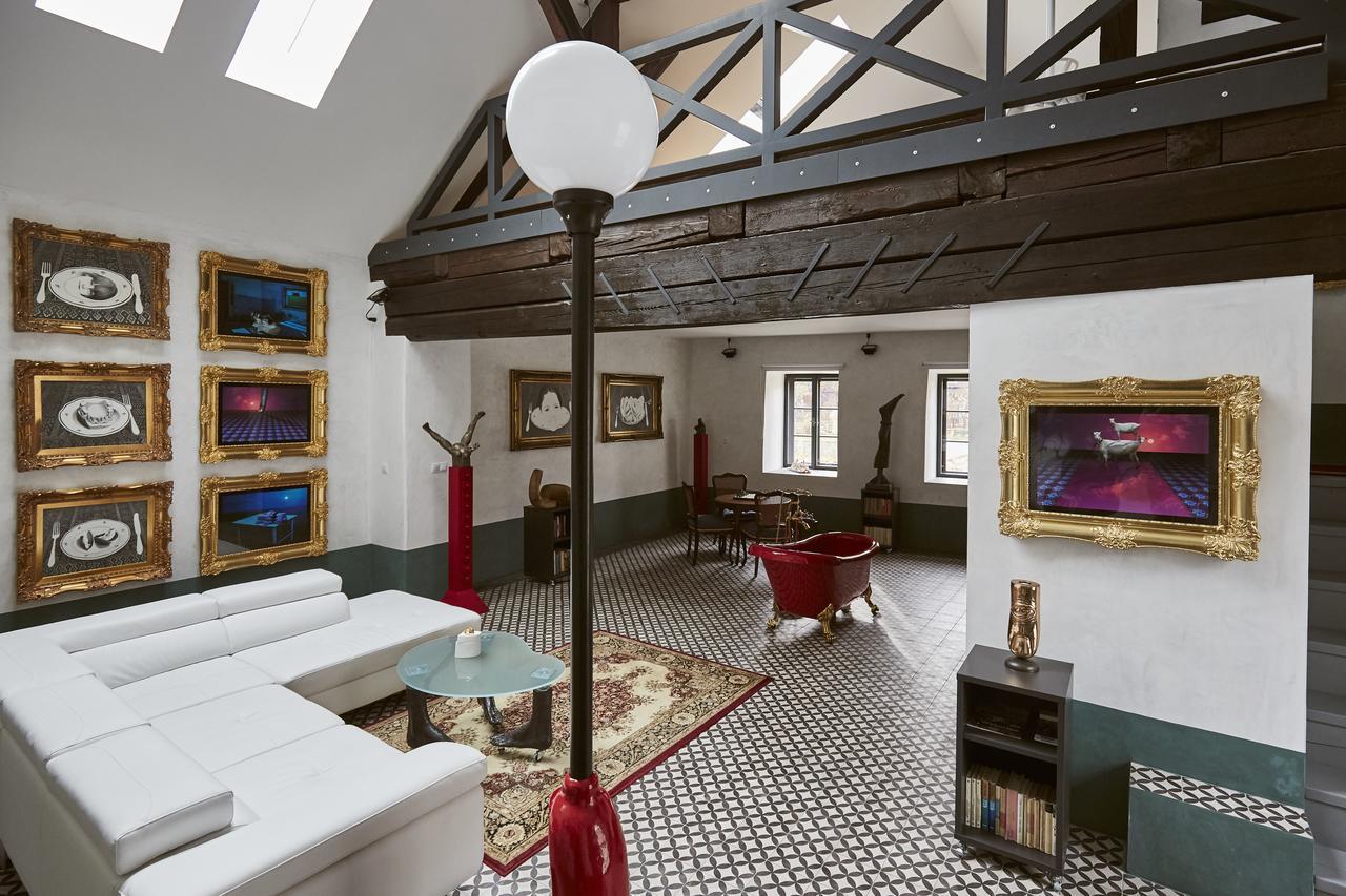 Apartman Atelier Paral チェスキー クルムロフ エクステリア 写真